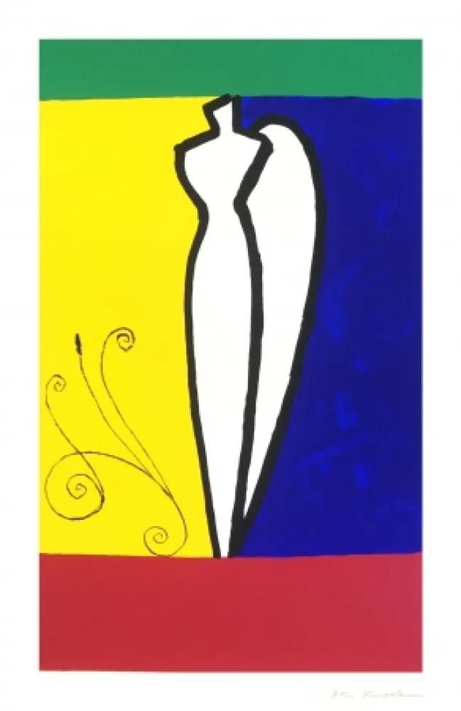 Сериграфия Kuroda - O.T.