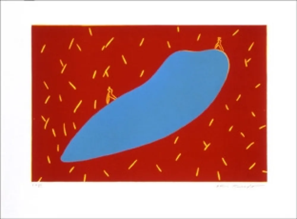 Линогравюра Kuroda - Sans Titre 9303