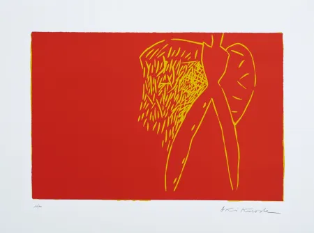 Линогравюра Kuroda - Sud I