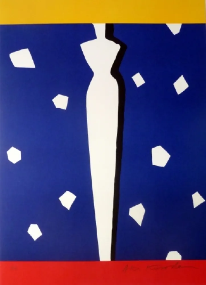 Литография Kuroda - Tour des Cardinaux