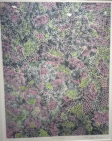 Сериграфия Kusama - The flowringsilk road