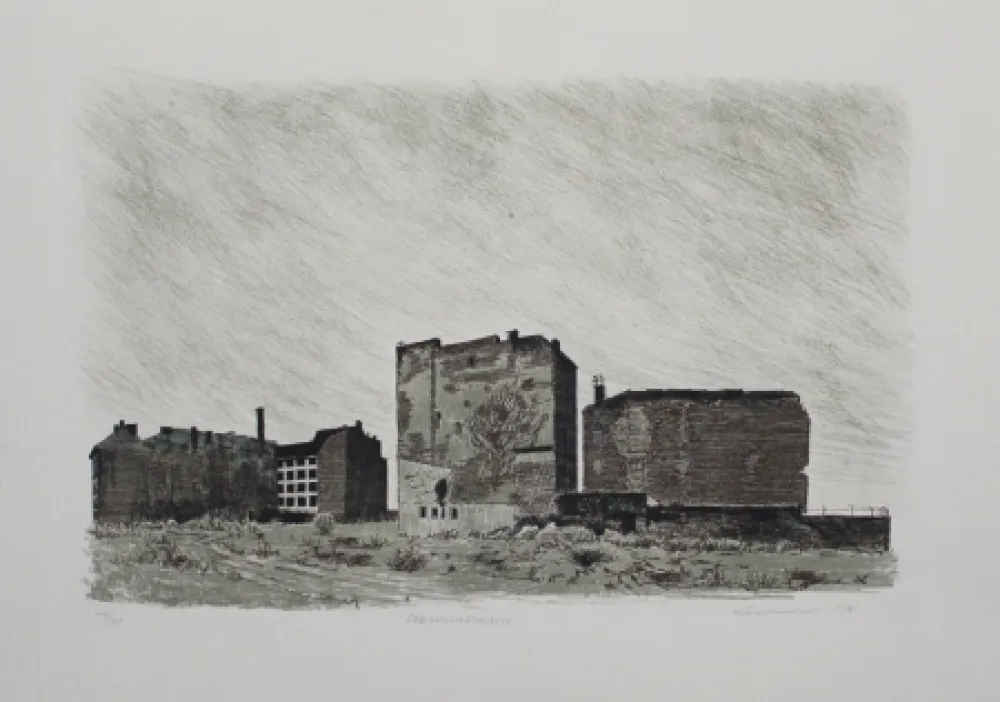 Литография Kuschnerus - Sebastianstrasse