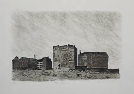 Литография Kuschnerus - Sebastianstrasse