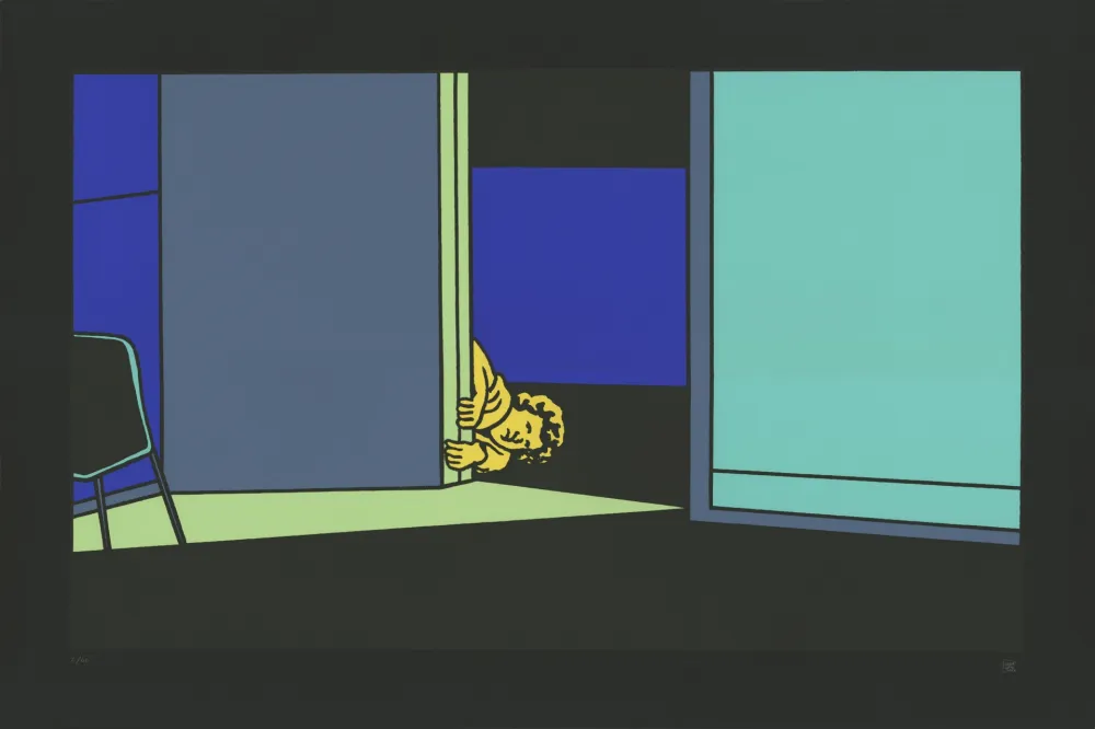 Сериграфия La Police  - Tata