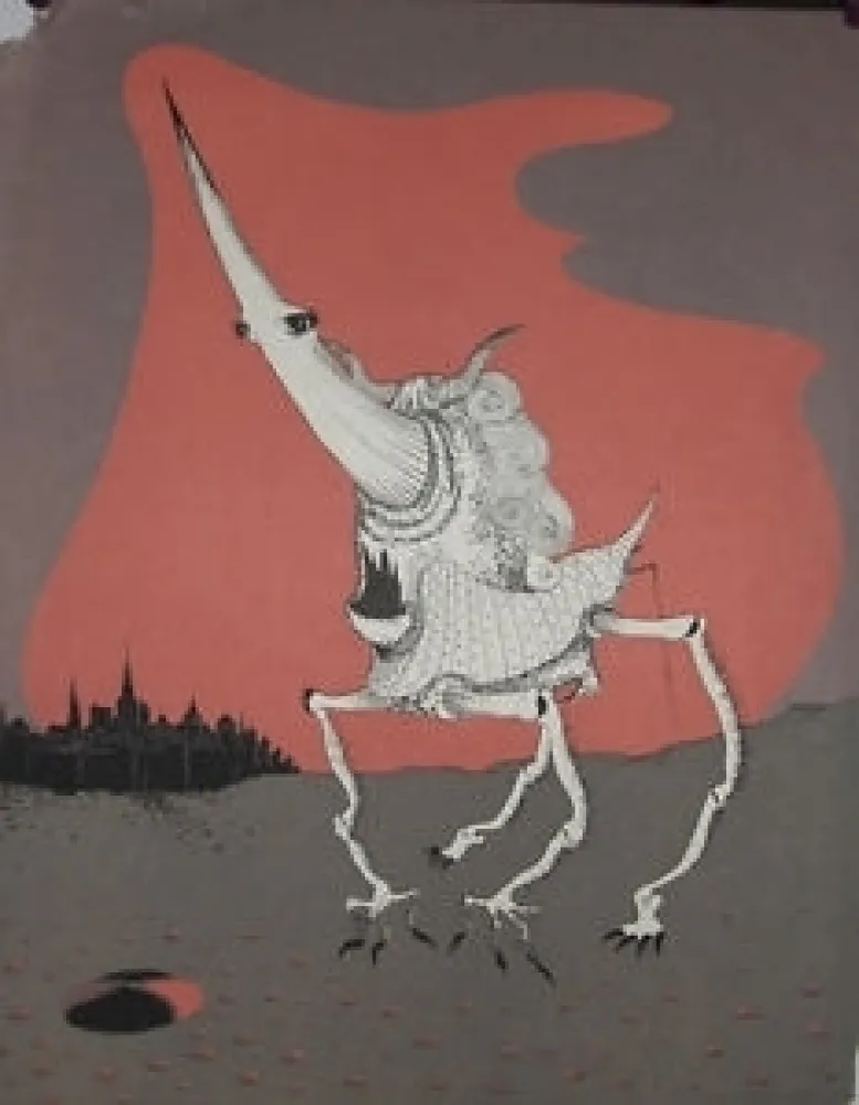 Литография Labisse - Histoire naturelle