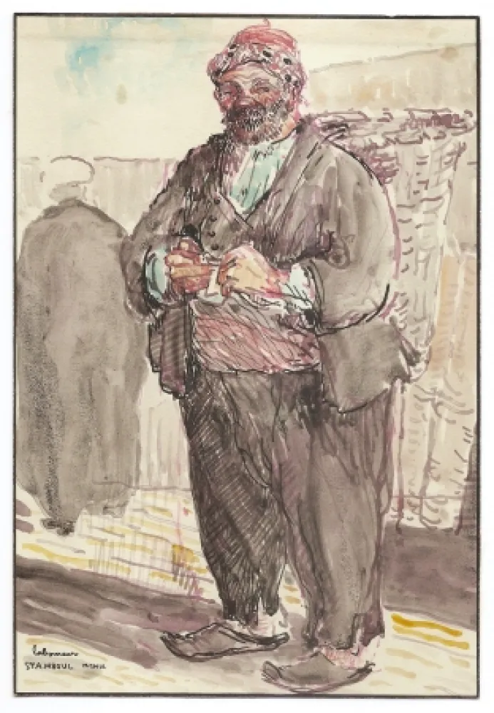 Нет Никаких Технических Laboureur - Le portefaix à Stamboul (Porter, Istanbul)