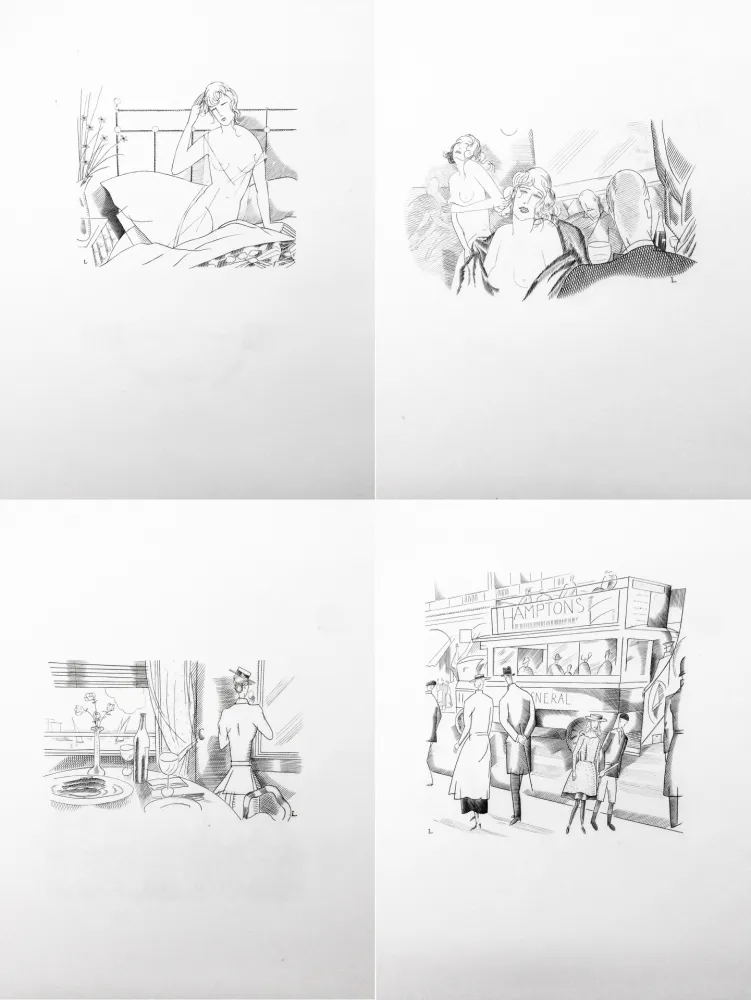 Иллюстрированная Книга Laboureur - Paul-Jean Toulet: LES CONTRERIMES.