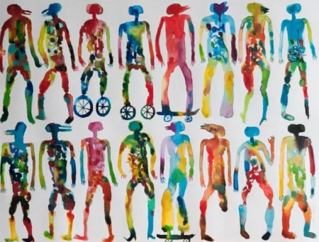 Многоэкземплярное Произведение Lagunju - Amputees And Wheels