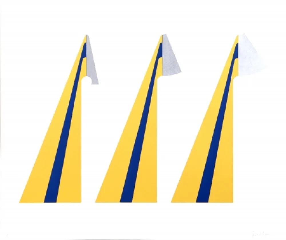 Сериграфия Laing - Triple from 11 Pop Artists Vol. III