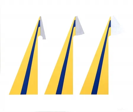 Сериграфия Laing - Triple from 11 Pop Artists Vol. III