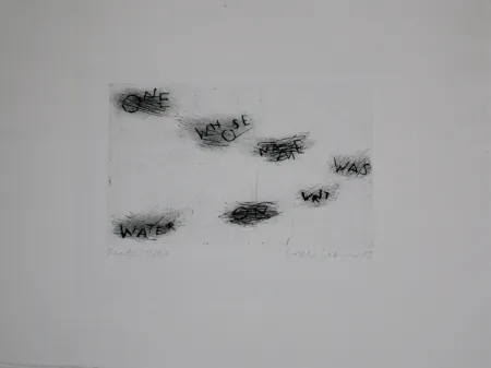 Гравюра Сухой Иглой Lakner - Keats