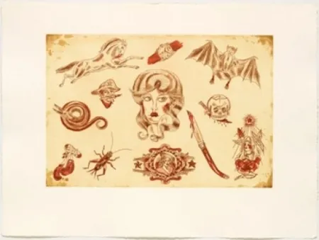 Офорт Lakra (Dr.) - Mod. 4