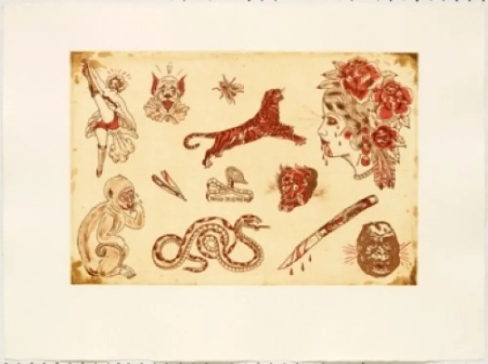 Офорт Lakra (Dr.) - Mod. 5