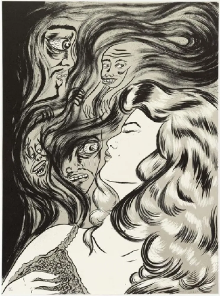 Литография Lakra (Dr.) - Sans titre 1