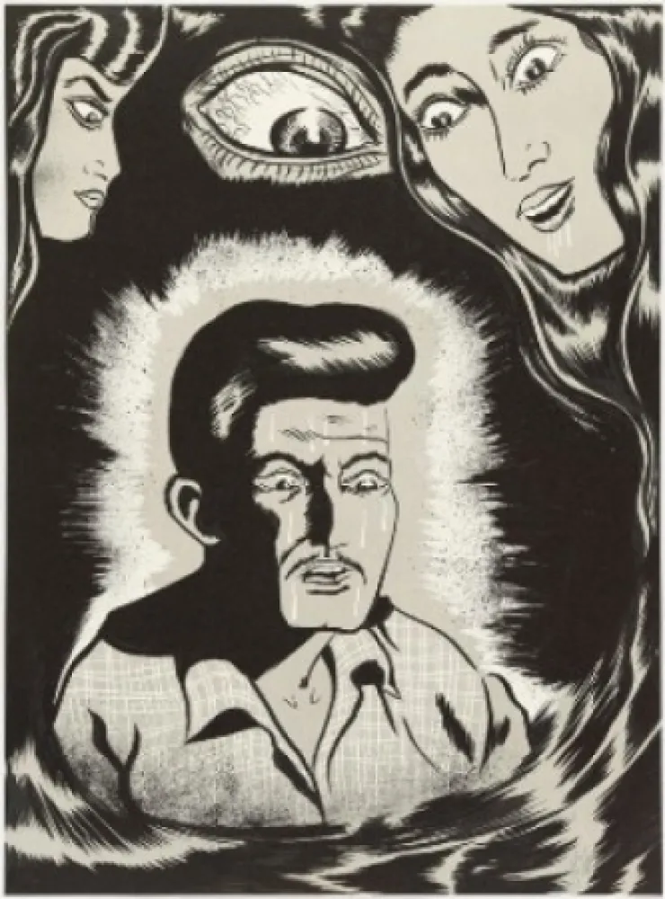 Литография Lakra (Dr.) - Sans titre 1