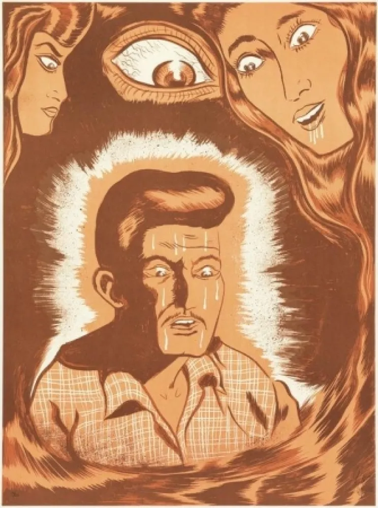 Литография Lakra (Dr.) - Sans titre 3