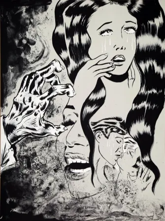 Литография Lakra (Dr.) - Sans titre