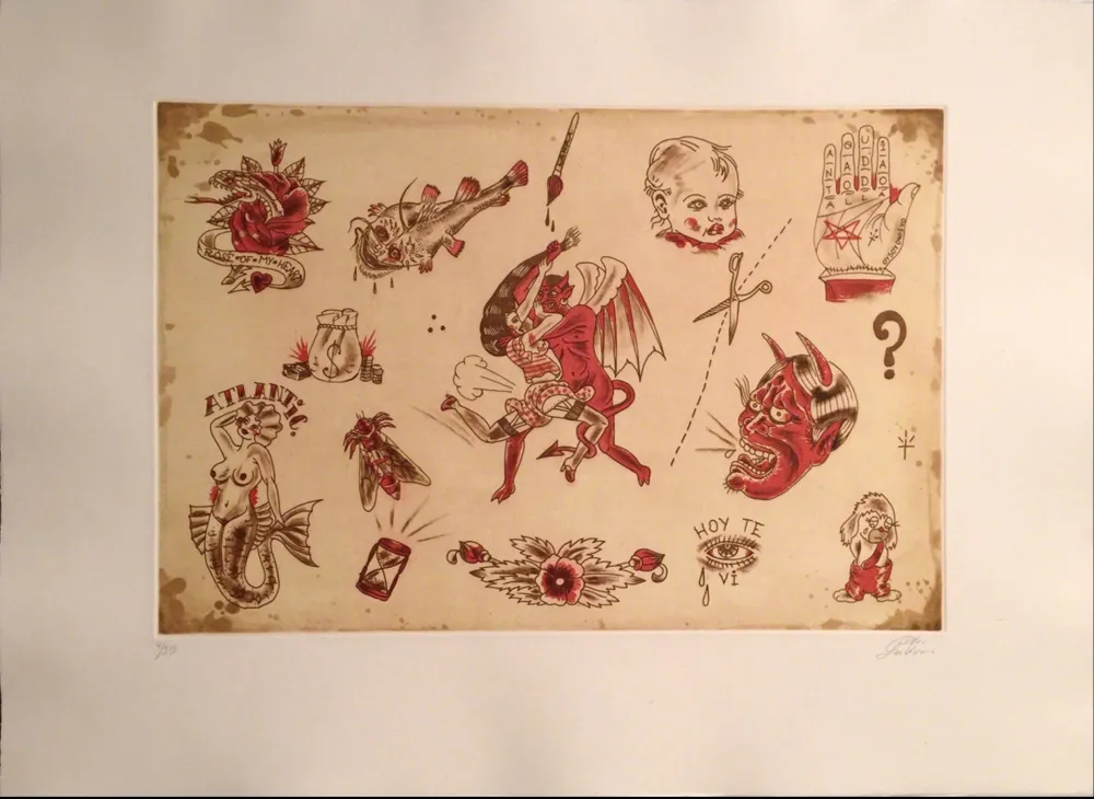 Гравюра Lakra (Dr.) - Untitled, #10