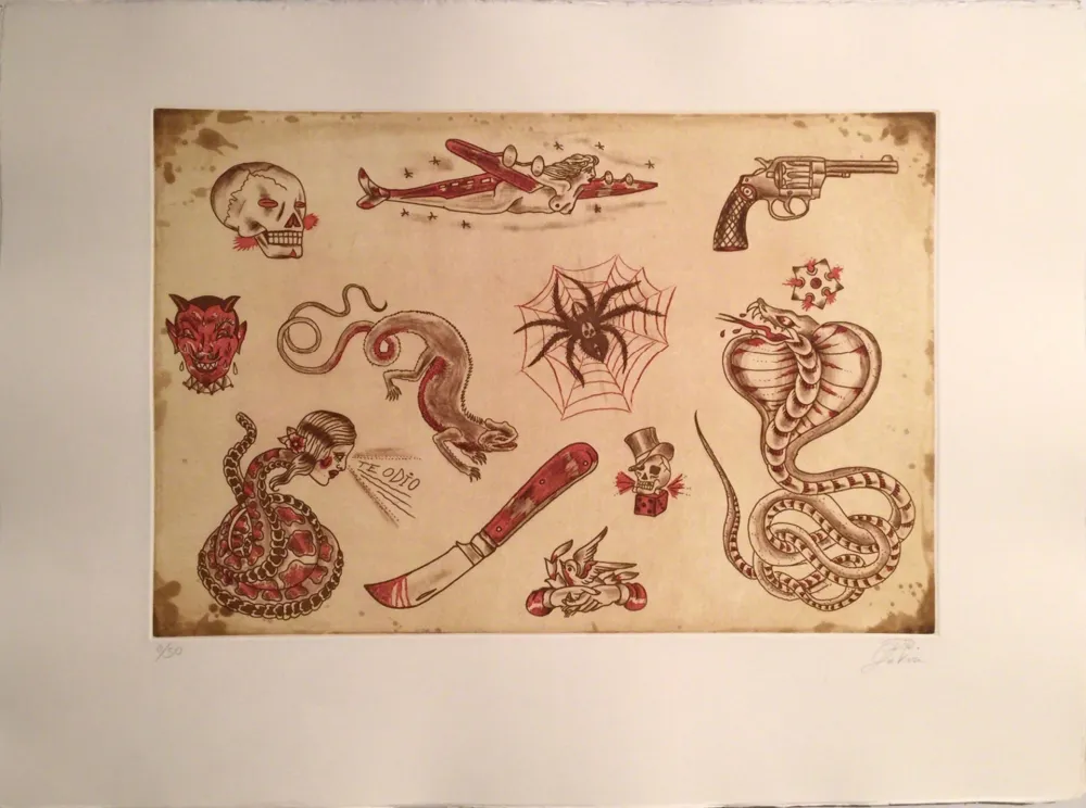 Гравюра Lakra (Dr.) - Untitled, #2