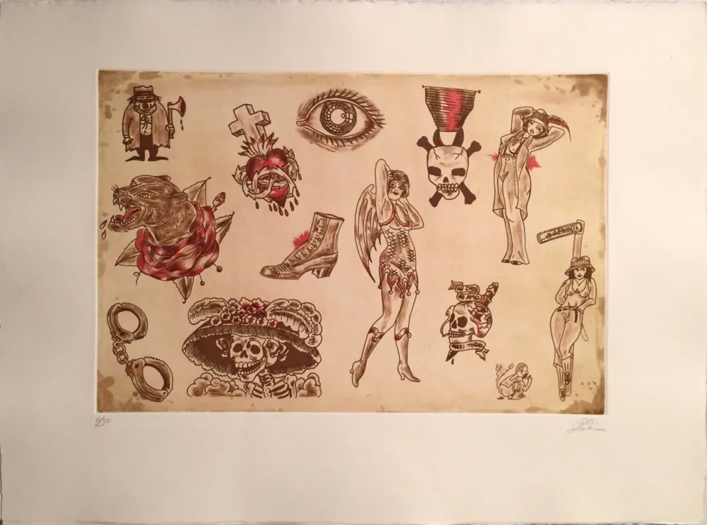 Гравюра Lakra (Dr.) - Untitled, #3