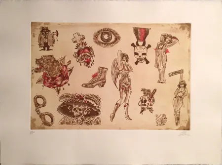 Гравюра Lakra (Dr.) - Untitled, #3