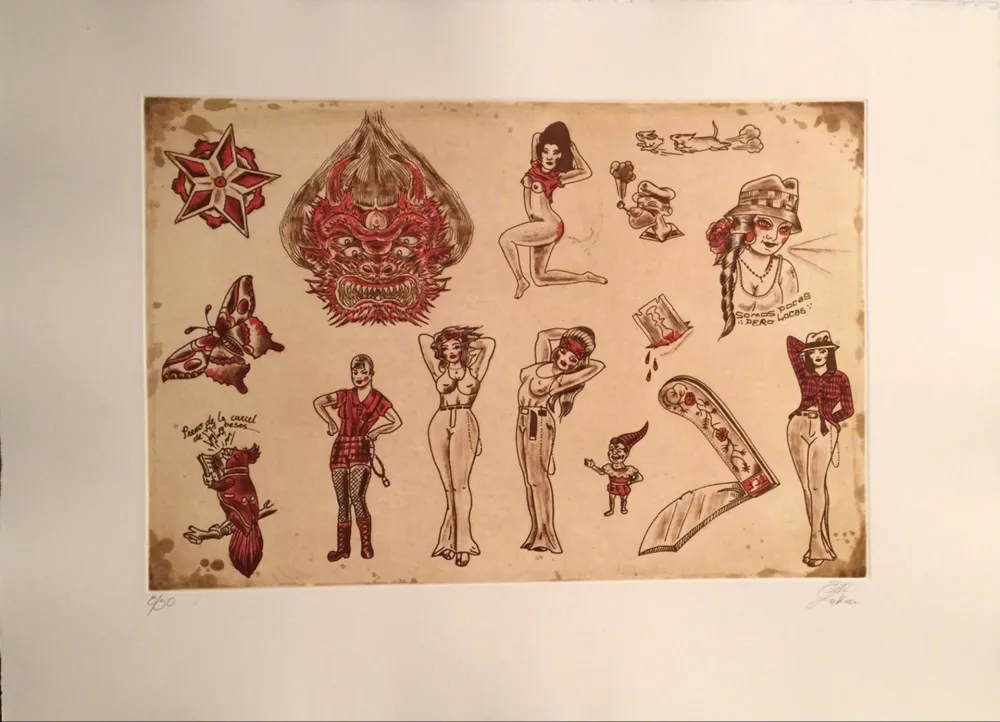 Гравюра Lakra (Dr.) - Untitled, #4