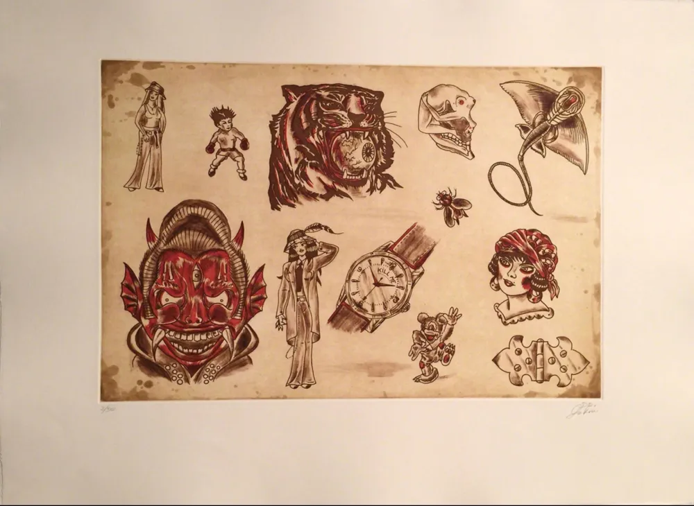 Гравюра Lakra (Dr.) - Untitled, #6