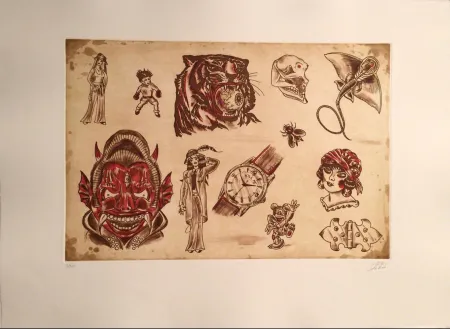 Гравюра Lakra (Dr.) - Untitled, #6