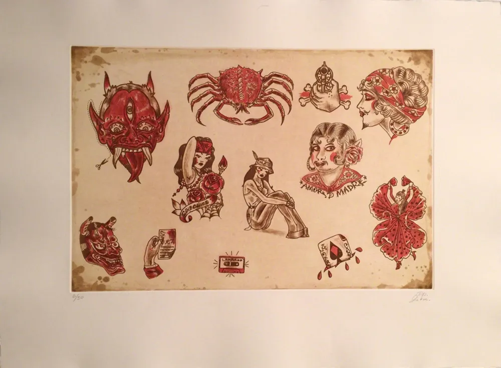 Гравюра Lakra (Dr.) - Untitled, #8