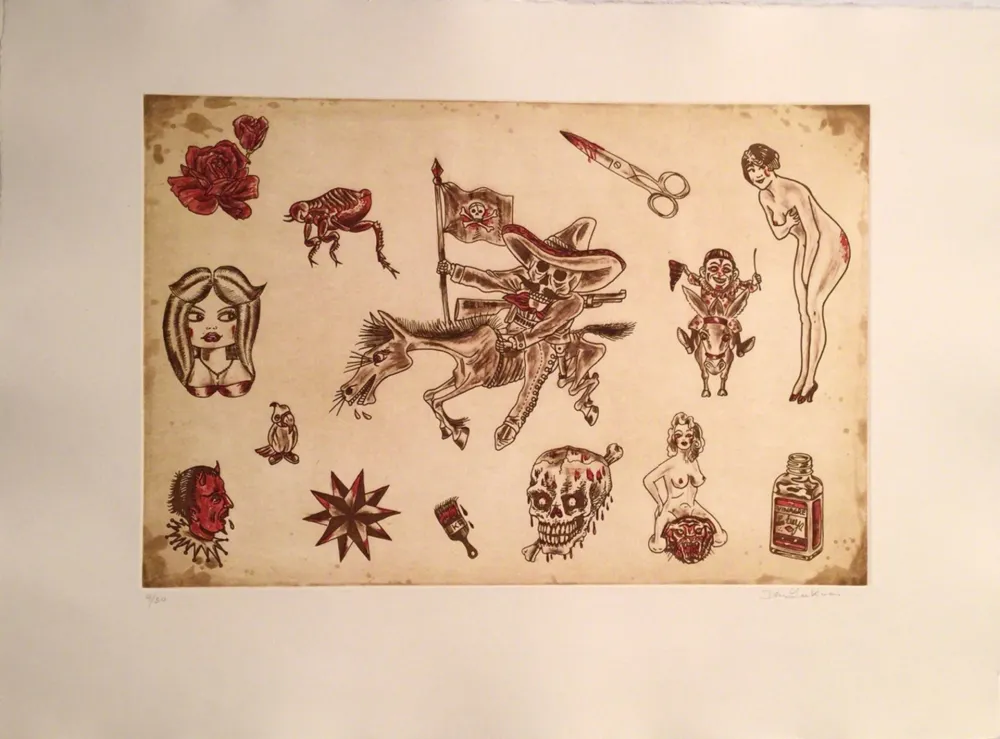 Гравюра Lakra (Dr.) - Untitled, #9