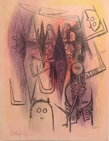 Литография Lam - Clairiere from Pleni Luna 