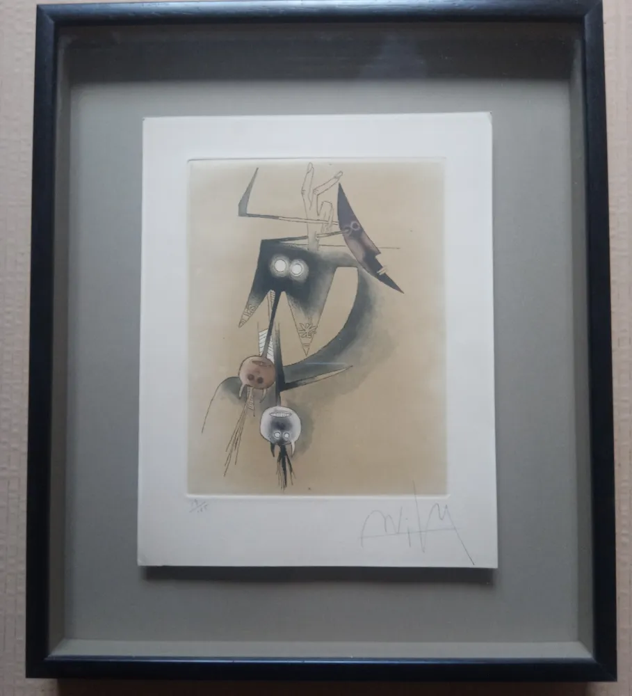 Офорт Lam - Croiseur Noir  III