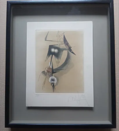 Офорт Lam - Croiseur Noir  III