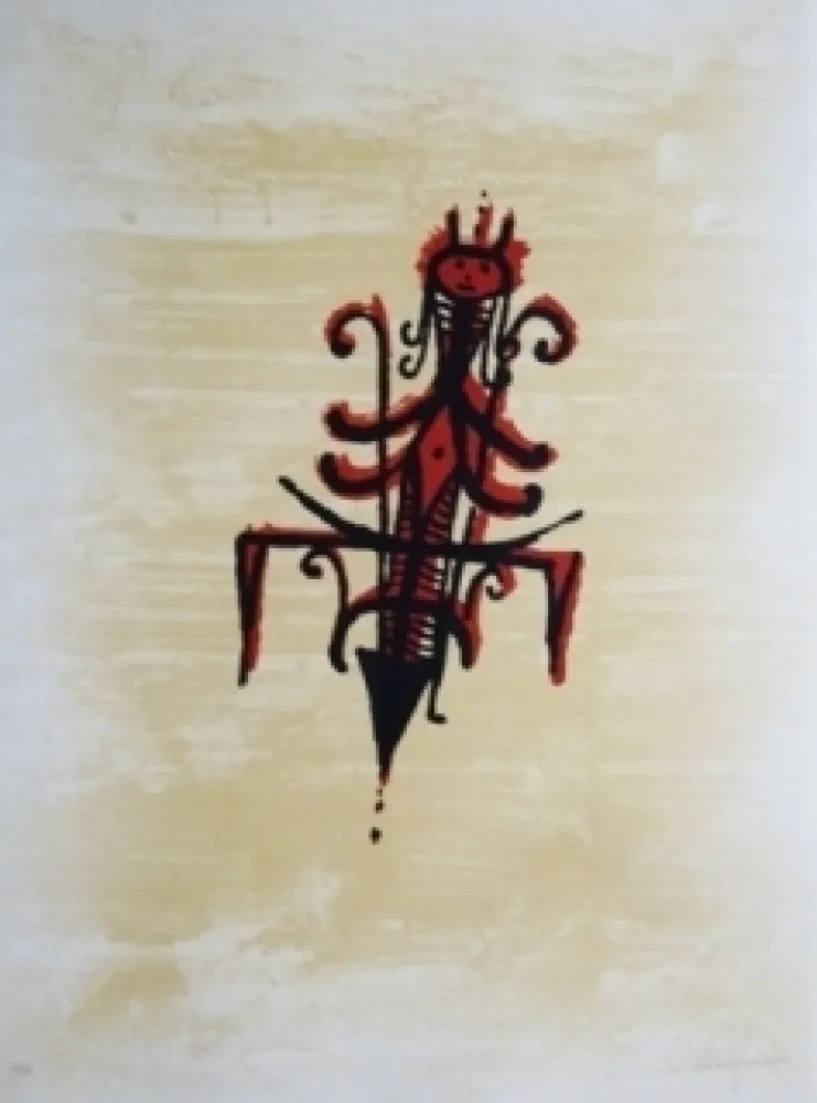 Литография Lam - El ultimo viaje del buque fantasma 1