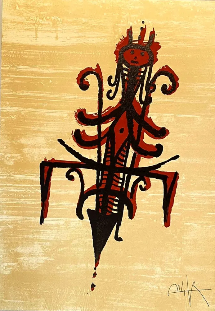 Литография Lam - El último viaje del buque fantasma