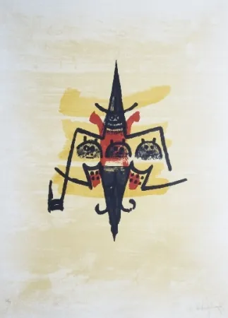 Литография Lam -  El ultimo viaje del buque fantasma - 12