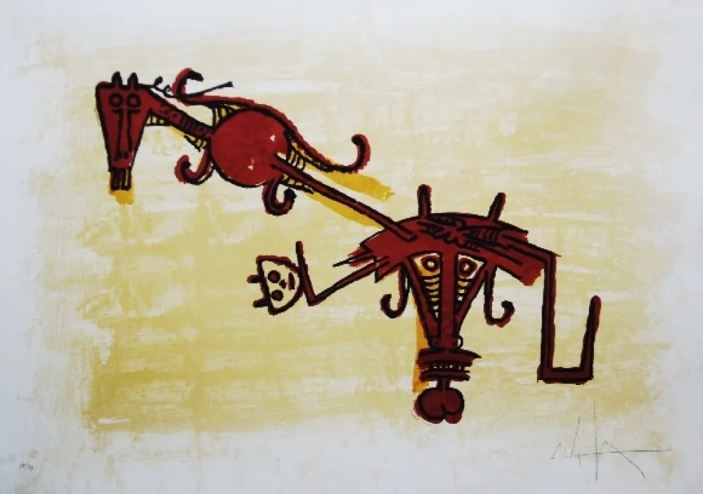 Литография Lam - El ultimo viaje del buque fantasma 2