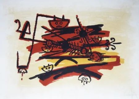 Литография Lam - El ultimo viaje del buque fantasma - 4