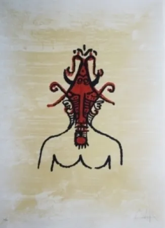 Литография Lam - El ultimo viaje del buque fantasma