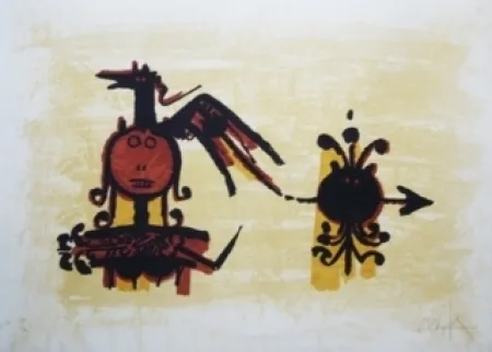 Литография Lam - El ultimo viaje del buque fantasma