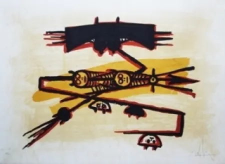 Литография Lam - El ultimo viaje del buque fantasma