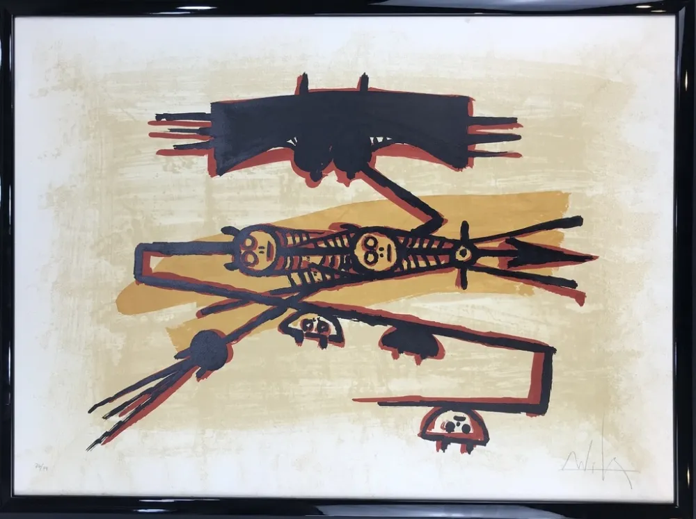 Литография Lam - El último viaje del buque fantasma 