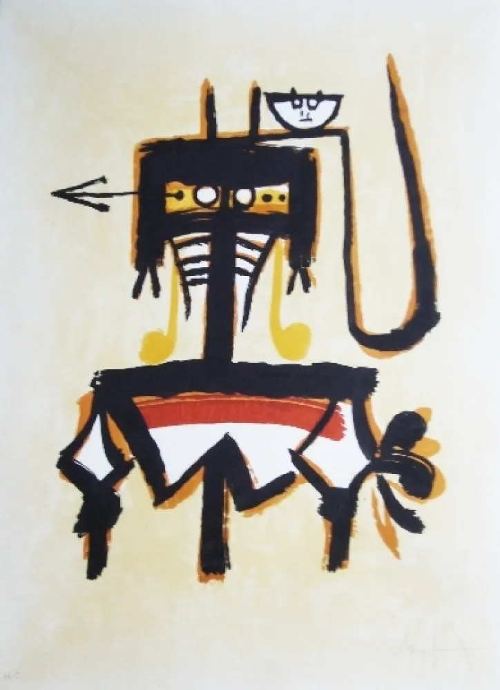 Литография Lam - Galerie Joan Prats