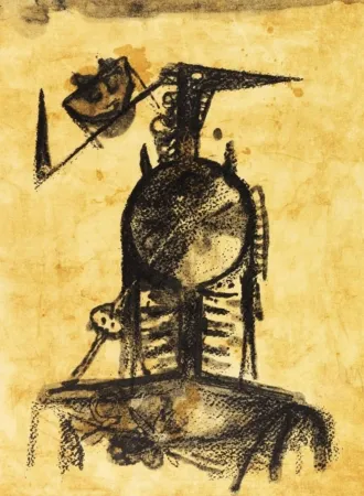 Литография Lam - Jean Cassou