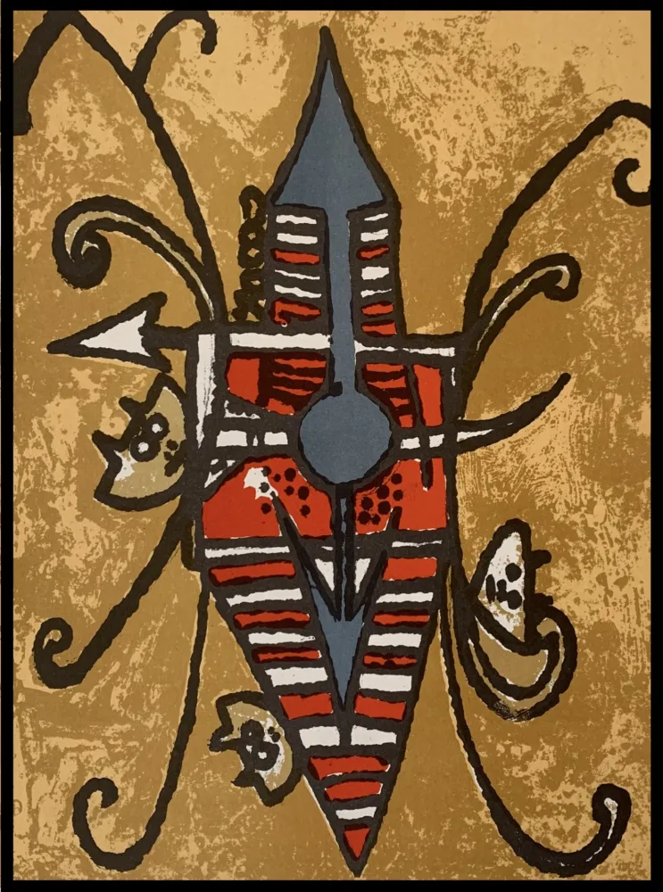 Литография Lam - Oiseau du possible