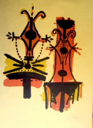 Литография Lam - Pour Jorn