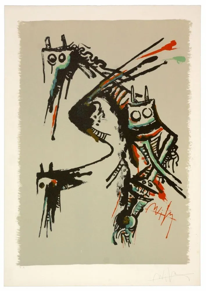 Литография Lam - Salon de Mai