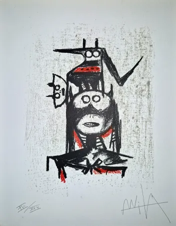 Литография Lam - Sans titre