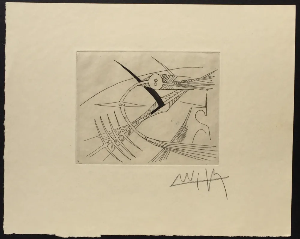 Гравюра Lam - Sans Titre 5801