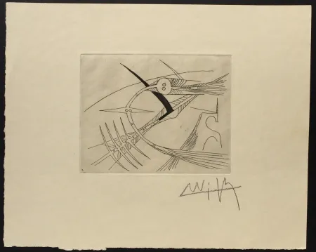 Гравюра Lam - Sans Titre 5801